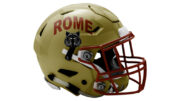 Rome Wolves football helmet