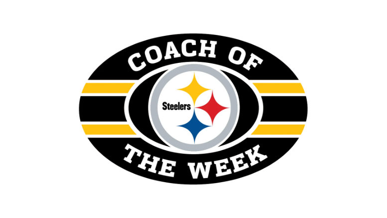 Coach of the Week for the 2024 season from the Pittsburgh Steelers