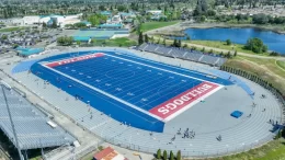 Folsom high school football field