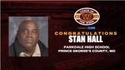 Washington Commanders High School Coach of the Week Stan Hill of Parkdale.