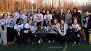 north pole wins the first-ever Alaska girls' flag high school football championship