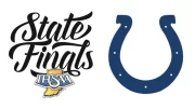 The Indiana high school football championships will be played at Lucas Oil Stadium, home of the Indianapolis Colts.