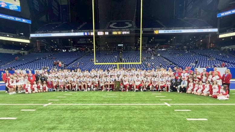 New Palestine wins Indiana Class 4A high school football championship