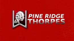 The Pine Ridge Thorpes win the All-Nations 9A high school footbal championship