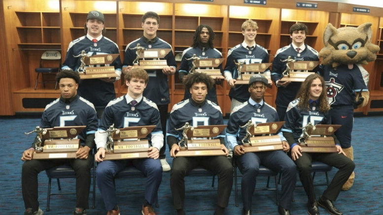 Tennesse Titans honor 2024 Mr. Football Award winners