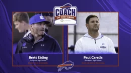 Buffalo Bills Coaches of the Week for Week 9 of the 2024 high school football season.