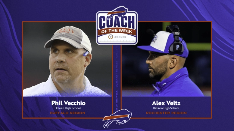 Buffalo Bills High School Football Coaches of the Week for Week 5 of the 2024 high school football season