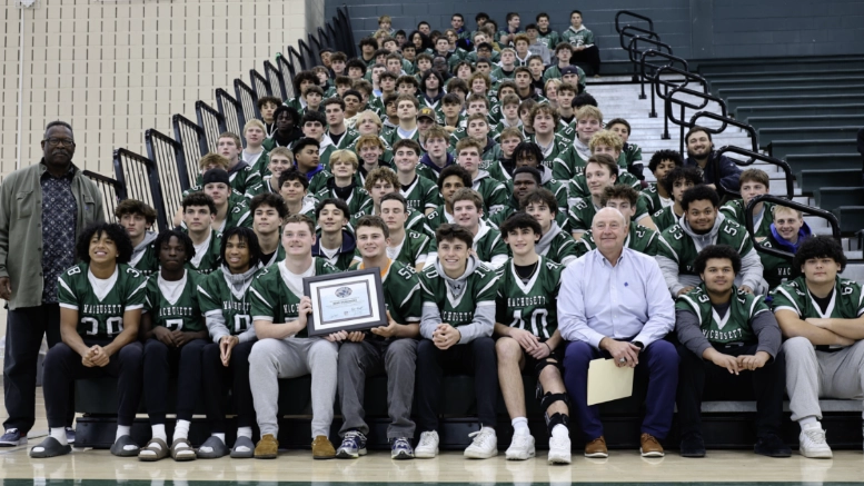 Mike Dubzinski of Wachusetts High School is the New England Patriots High School Coach of the Week.