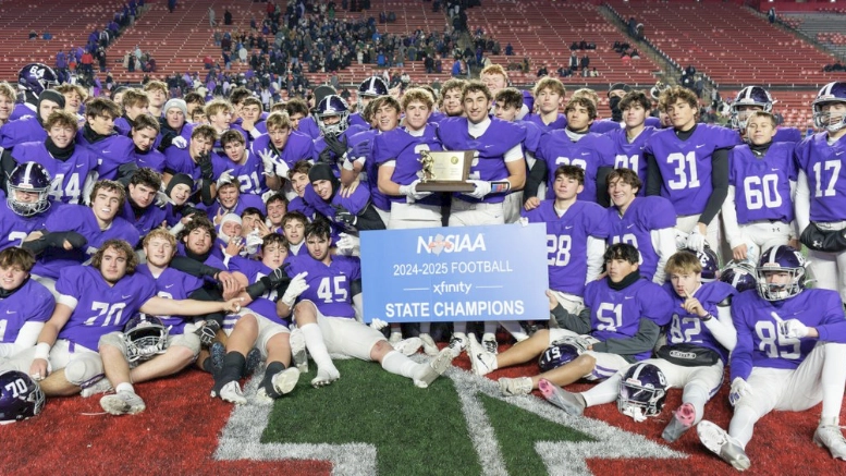 Rumson-Fair Haven wins New Jersey Group 3 high school football championship.