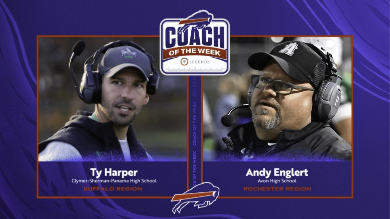 Buffalo Bills Coaches of the Week for Week 11 of the 2024 high school football season.