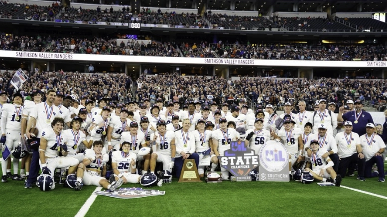 Smithson Valley wins Texas high school football championship