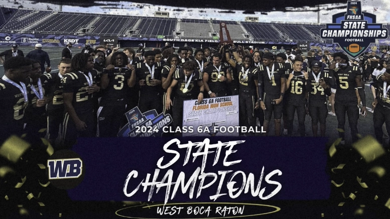 West Boca Raton wins Florida 6A high school football championship