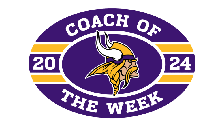 These are the 2024 Minnesota Vikings High School Football Coach of the Week winners.